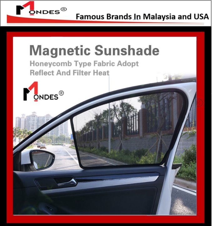 MADE IN MALAYSIA Proton Magnetic Sunshade WIRA EXORA X70 X50 SAGA FLX