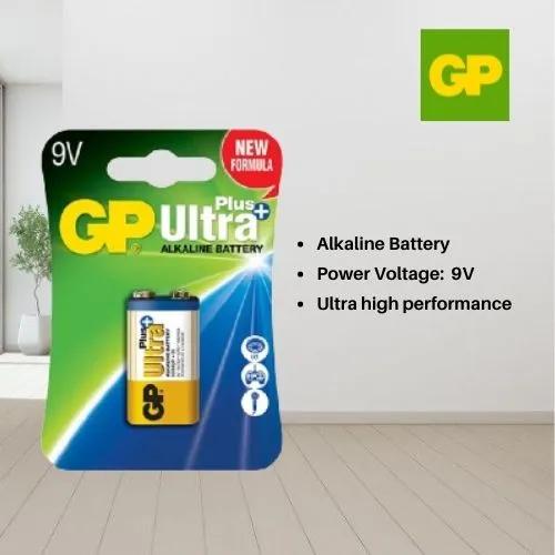 For Power Hungry Device GP 9V Battery GP1604AUP 5U1 Alkaline Battery