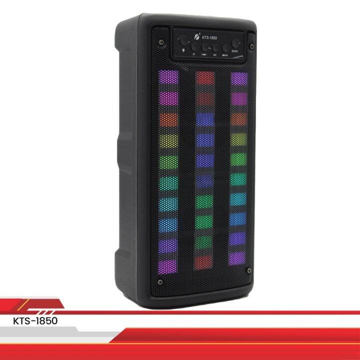 New Kts Portable Super Bass Wireless Bluetooth Speaker With Led