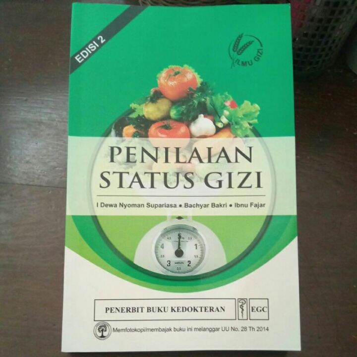 Buku Penilaian Status Gizi Edisi 2 Lazada Indonesia