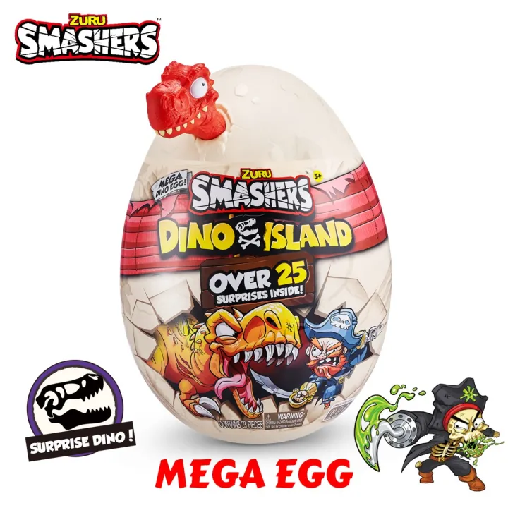 Smashers Dino Island Mega Egg With Over 25 Surprises By ZURU