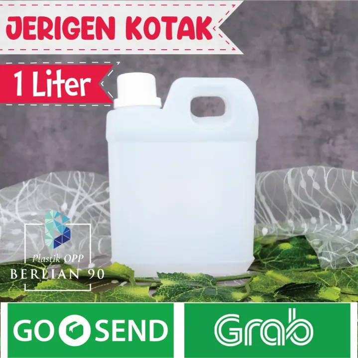 Jerigen Liter Kotak Botol Isi Plastik Jerigen Kotak Ml