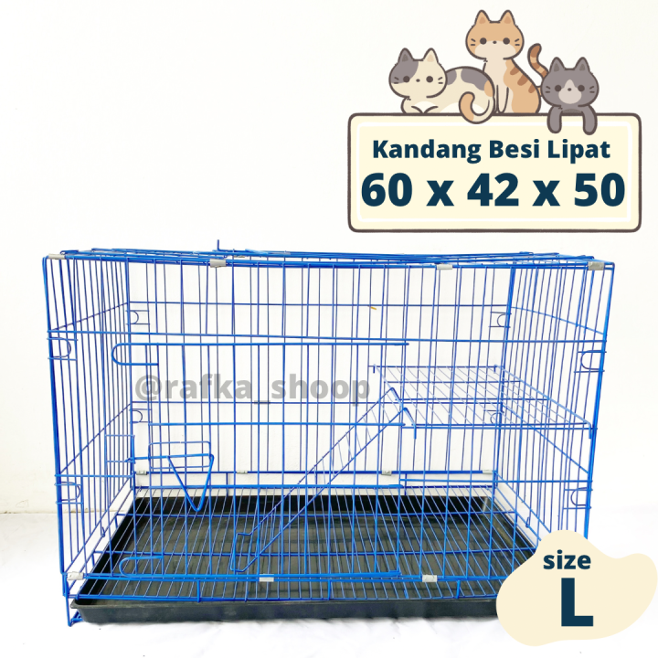 Kandang Kucing Ukuran 60x40x50 Tingkat Lazada Indonesia