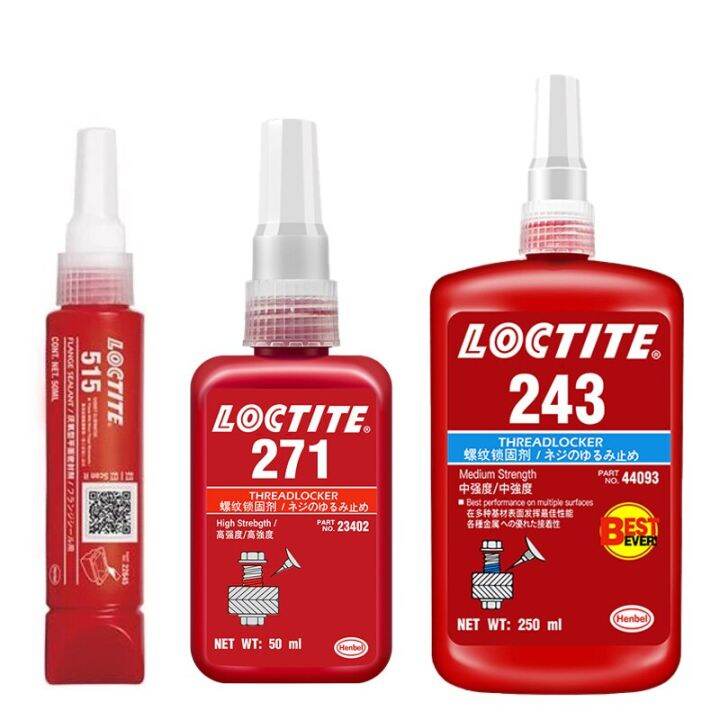 50Ml 250Ml Loctite 271 243 222 263 262 515 565 Screw Glue Flange