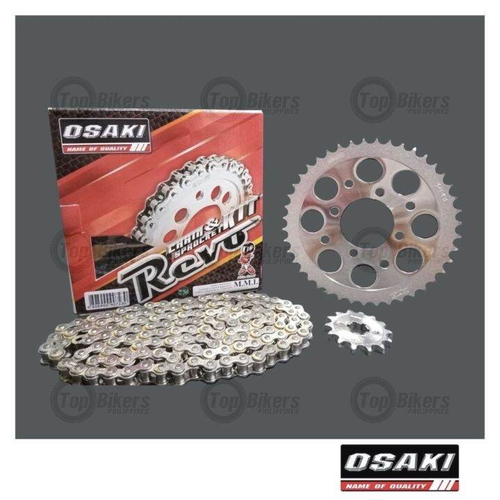 Osaki Revo Chrome Chain Sprocket Set Raider Carb Fi Old New Breed