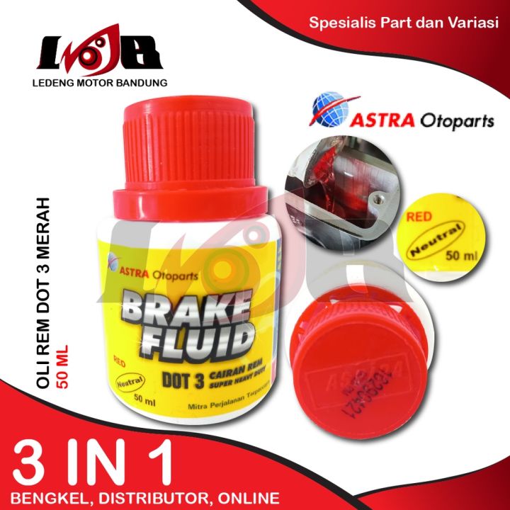 Aspira Oli Minyak Rem Dot Ml Cairan Brake Fluid Cakram Motor