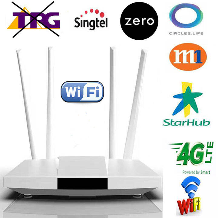 4G LTE Router Gateway 4G 3G Broadband Mobile Hotspots Modem Portable