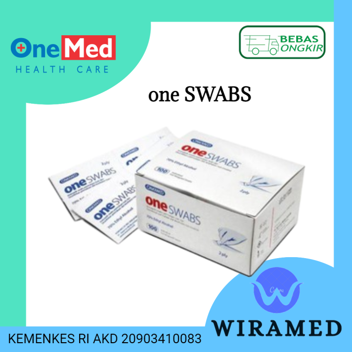 Cod One Swab Tissue Alkohol Alcohol Onemed Swab Kapas Alkohol Oneswab