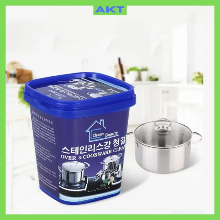 Household Powerful Stainless Steel Cookware Cleaning Paste Kitchen