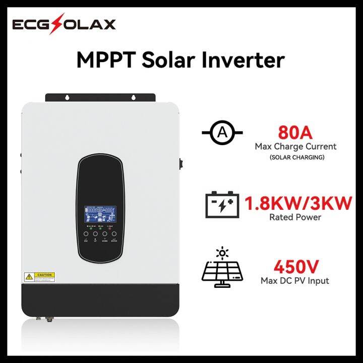 Ecgsolax Hybrid Solar Inverter V V Kw Kw Inverter Off Grid