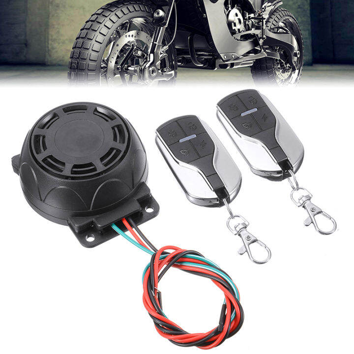 Stiup 1Set 12v Remote Control Universal Motorcycle Scooter Anti Theft