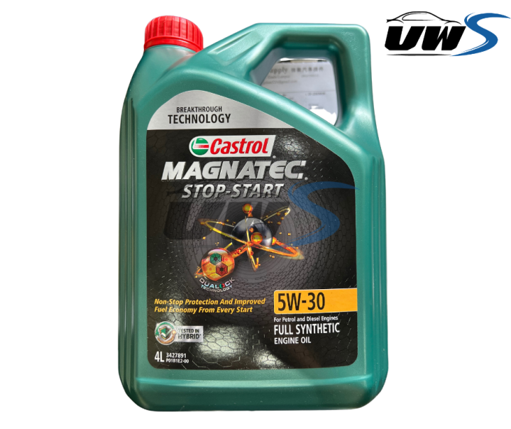 CASTROL MAGNATEC START STOP 5W 30 FULL SYNTHETIC ENGINE OIL FOR PETROL