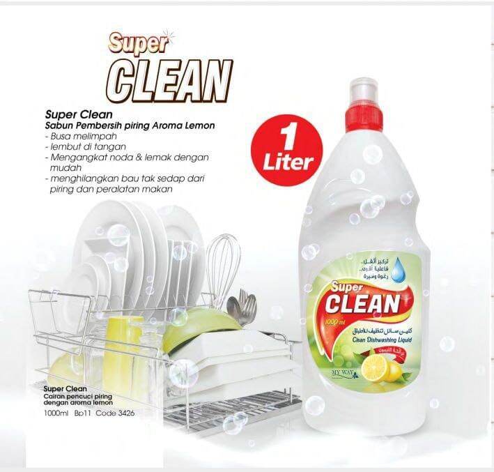 Clean Dishwashing Liquid Lemon My Way Sabun Cuci Piring Ml Lazada