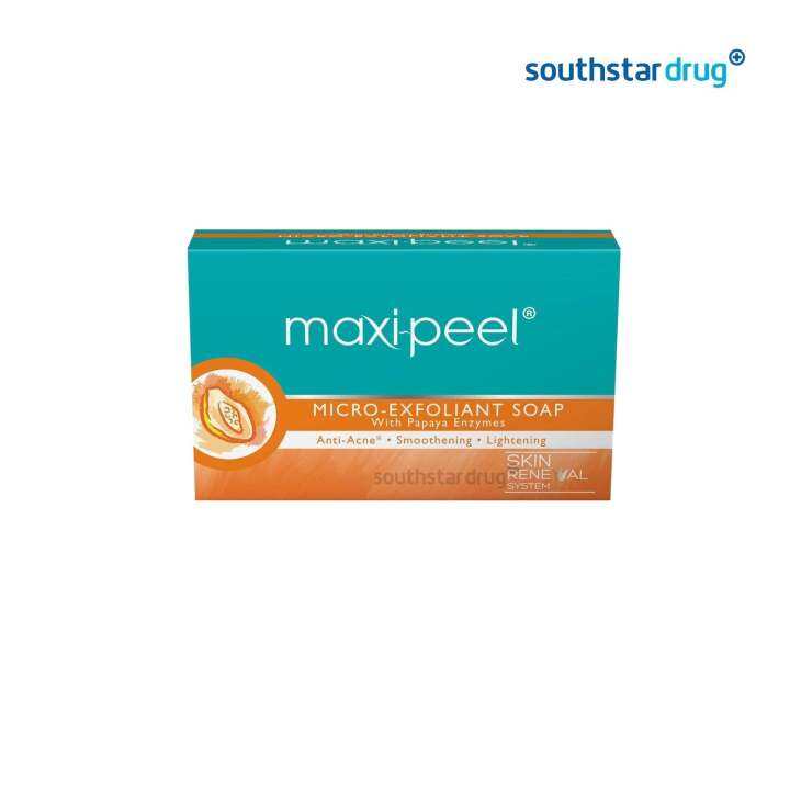 Maxi Peel Exfoliant Soap With Papaya 125 G Lazada PH