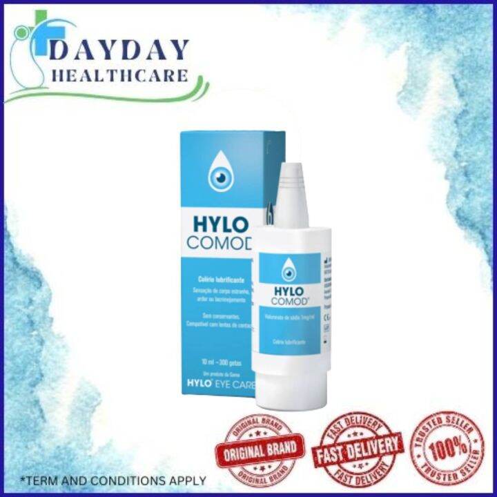 Hylo Comod Lubricating Eye Drops 10ml Lazada