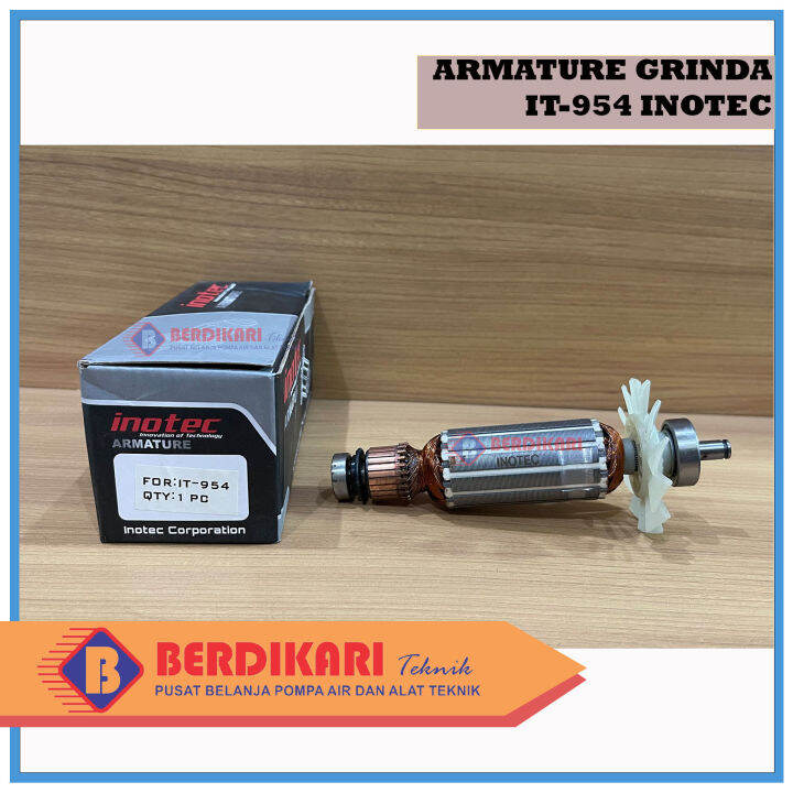 ARMATURE ANGKER FOR MESIN GERINDA MAKTEC MT954 MT 954 ARMATUR INOTEC