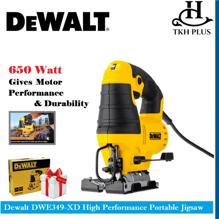 Dewalt DWE349 XD 650W High Performance Jigsaw Lazada