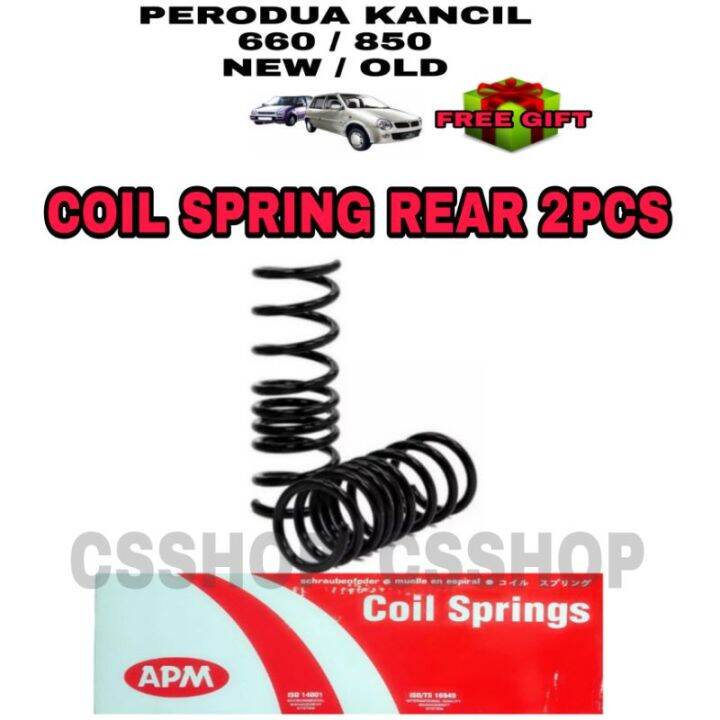 APM Perodua Kancil Coil Spring Rear Set Suspension ORIGINAL NEW APM