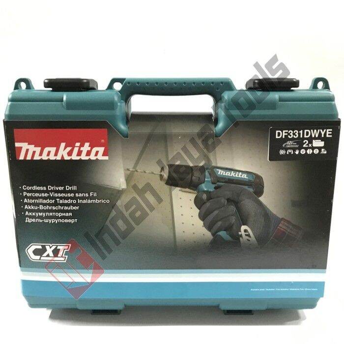 Free Ongkir Mesin Bor Besi Cordless MAKITA DF331 DWYE 2 Baterai DF