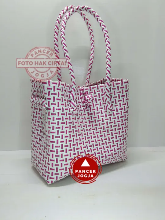 JUAL TAS ANYAM JALI JALI JOGJA TAS BELANJA JALI ANYAM TAS SANGKEK