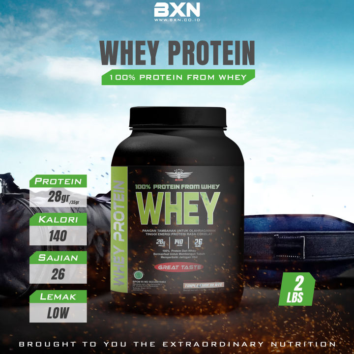 Bxn Whey Protein Lbs Suplemen Gym Susu Gym Meningkatkan Massa Otot