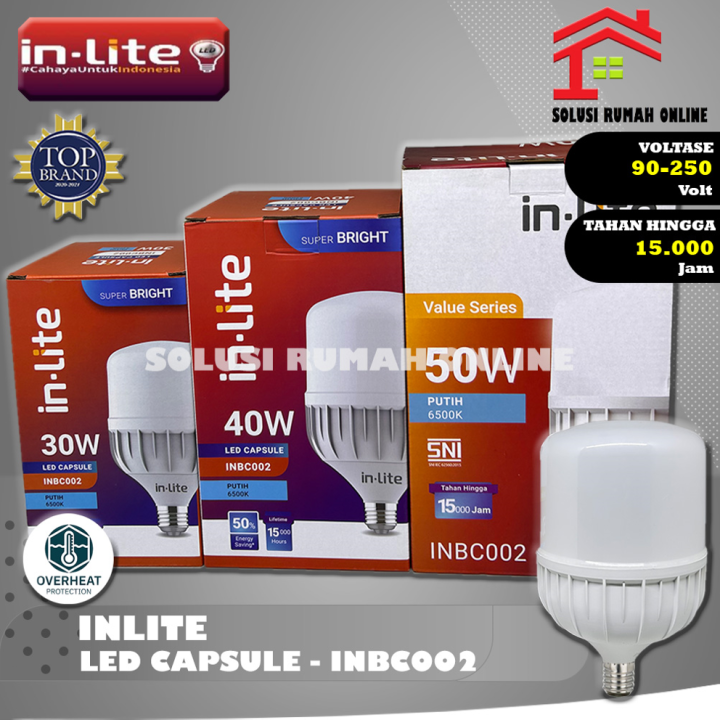 Lampu Led Capsule Inlite Watt Capsul Inbc Lazada Indonesia