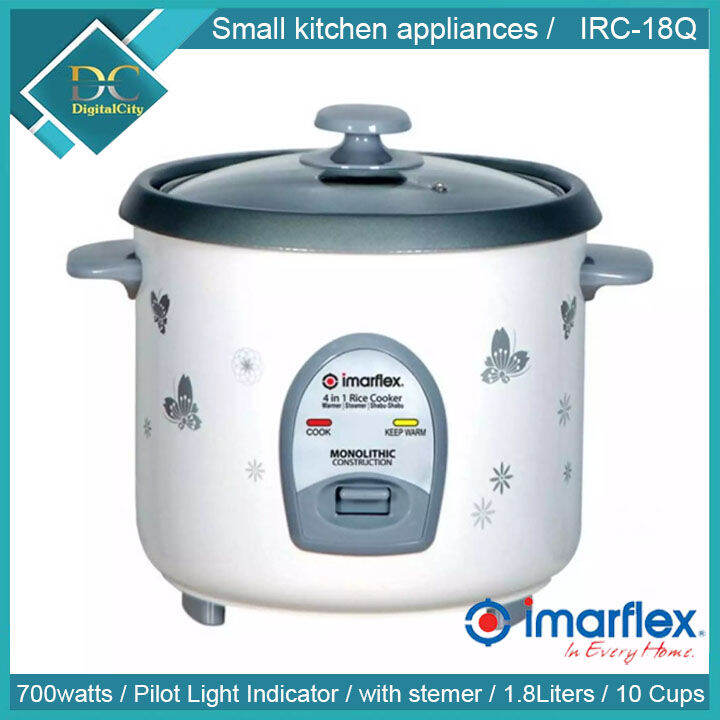 DIGITAL Imarflex 1 8L 4 IN 1 Rice Cooker IRC 18Q Lazada PH