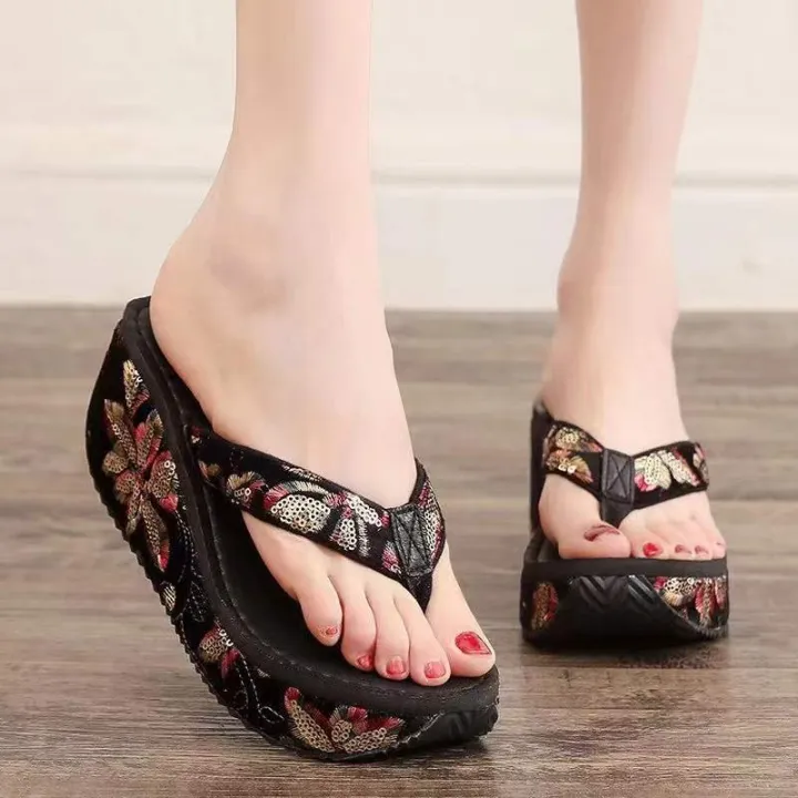 BIGGEST SALE Korean Fashion Wedge Sandals For Women FDJ Lazada PH