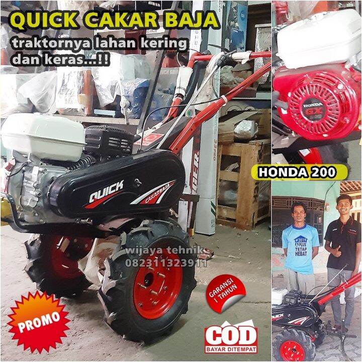 Traktor Quick Cakar Baja Full Set Lazada Indonesia