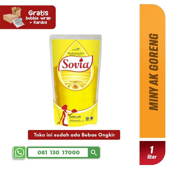 Minyak Goreng Minyak Goreng Sovia 1 Liter Lazada Indonesia