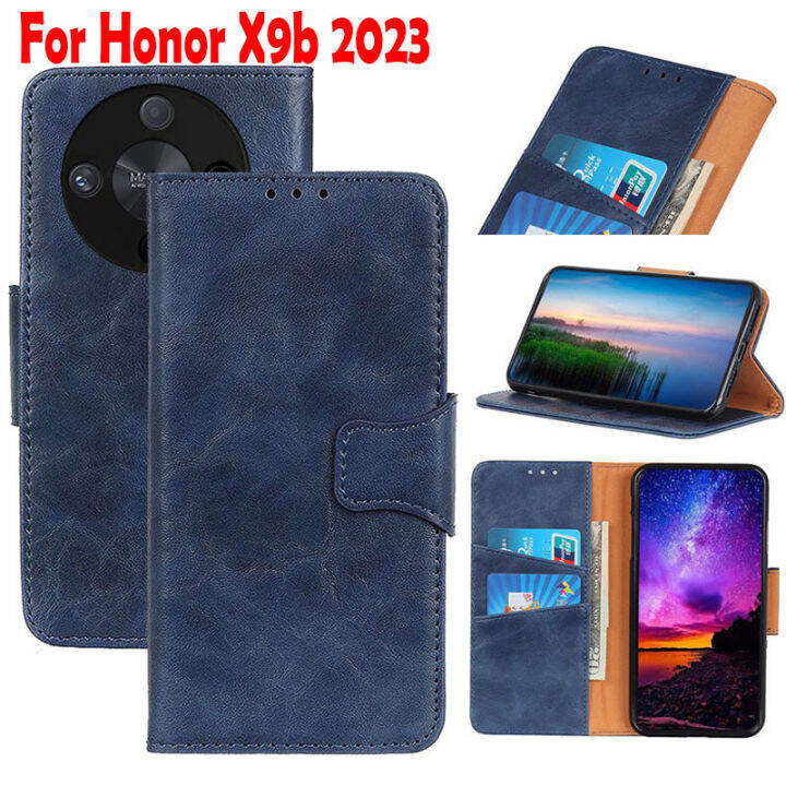 เคสโทรศพทหนงแบบฝาพบสดหรสำหรบ Honor X 9b X9B X9A Honor X9b 5G เคส