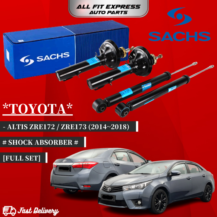 SACHS TOYOTA ALTIS ZRE172 ZRE173 2014 2018 SHOCK ABSORBER FRONT