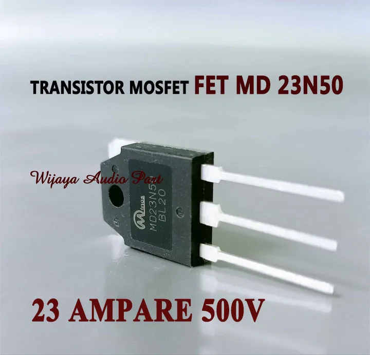 QTY 1 PCS TRANSISTOR MOSFET FET FQA 23N50 23N50 Lazada Indonesia