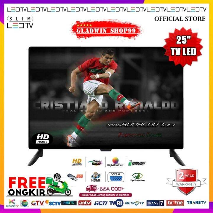 Tv Led Full Layar Digital Support Hdmi Vga Av Dan Usb Garansi