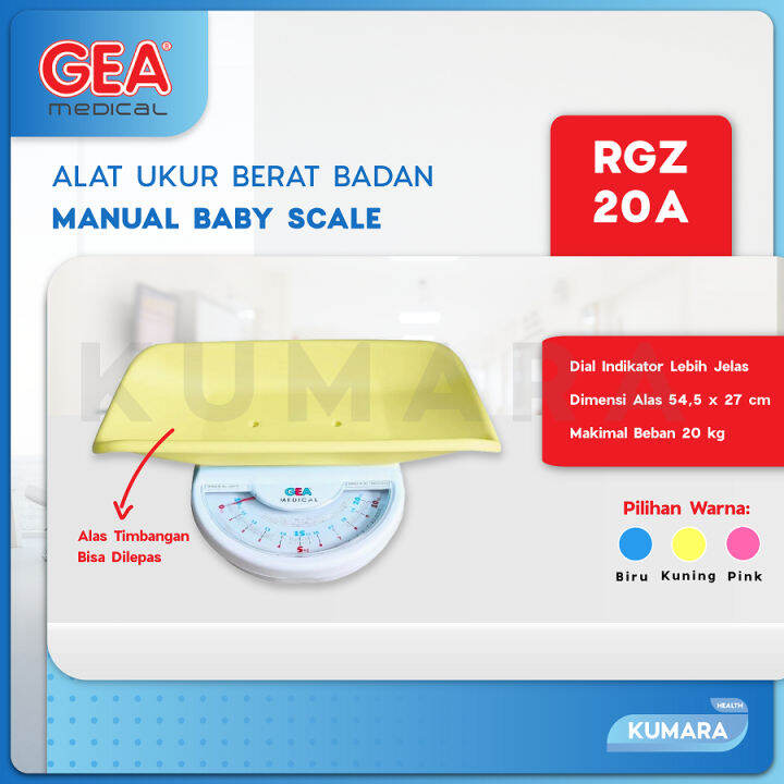 GEA Timbangan Bayi RGZ 20A Baby Scale Digital Lazada Indonesia