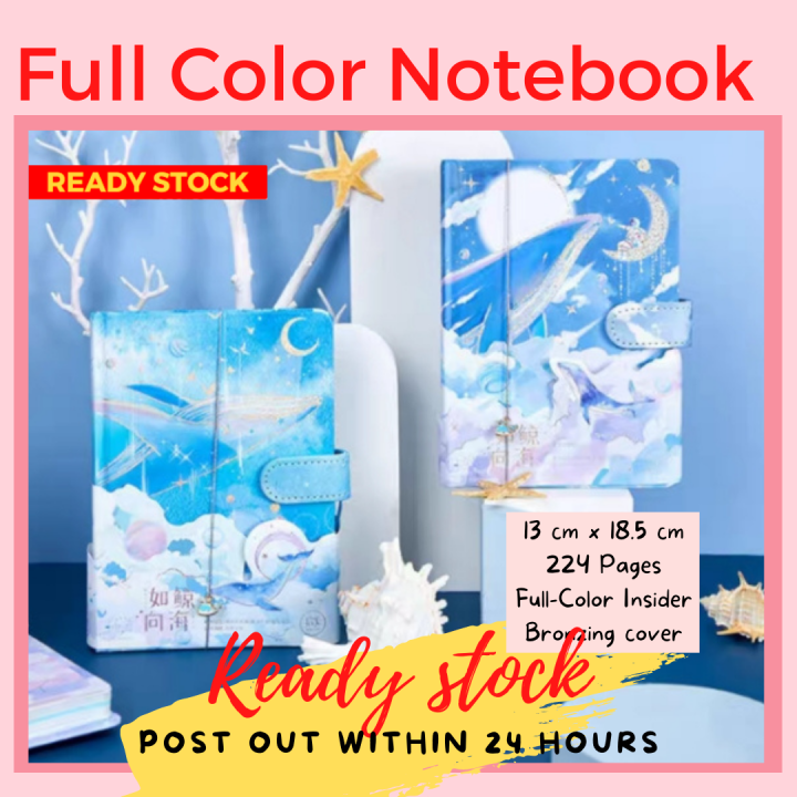 READY STOCK 现货 FAST SHIPPING 速发 FULL COLORS A5 A6 NOTEBOOK SERIES