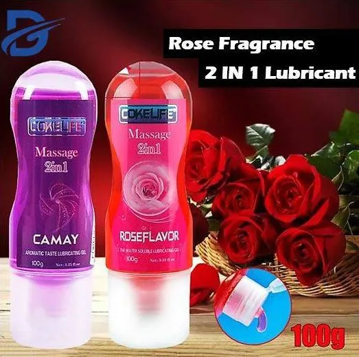 Cokelife Erotic Lubricant Rose Lubricant Jelly Love Sex Women Men Body