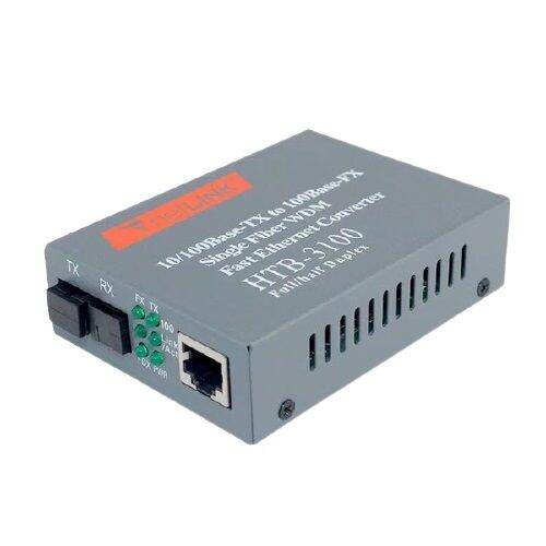 HTB3100 Fiber Optic Optical Media Converter HTB 3100 Netlink 10 100Mbps