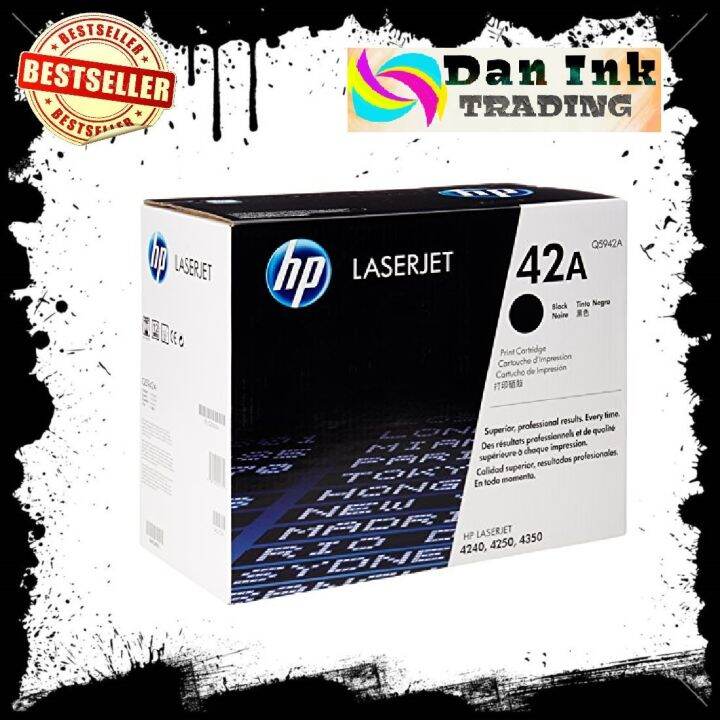 HP 42A Q5942A Black Original Toner Cartridge Lazada PH