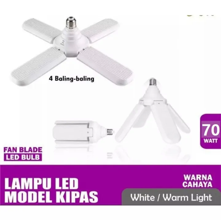 Paling Laris Lampu Led Watt Lampu Led Baling Model Kipas Lampu