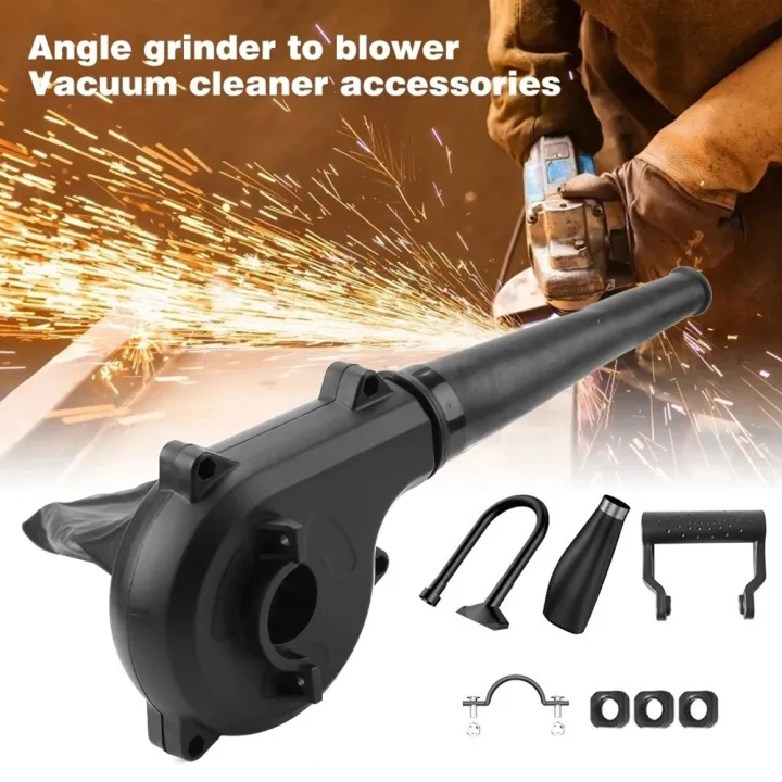 Toolsoutdoor Black In Angle Grinder Converted Into Blower Vacuum