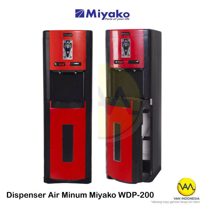 Miyako Dispenser Galon Bawah WDP 200 Hot 7 Normal Lazada Indonesia