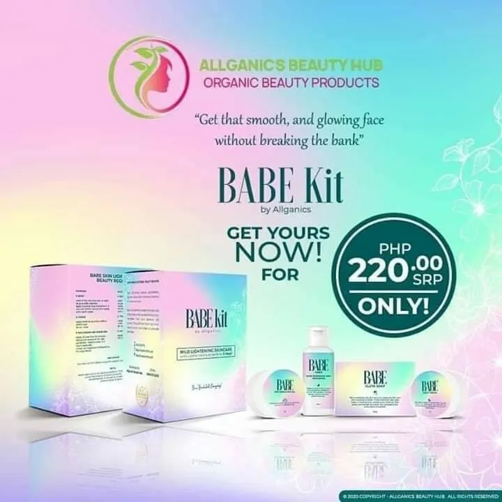 Allganics Beauty Babe Kit Rejuvenating Set Lazada Ph