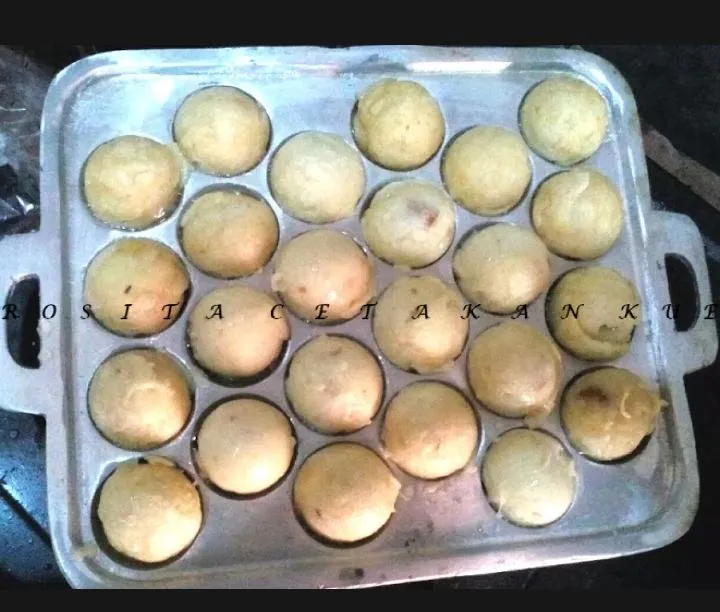 Cetakan Kue Takoyaki Lumpur Cubit Martabak Super Mini Apem Mini Isi