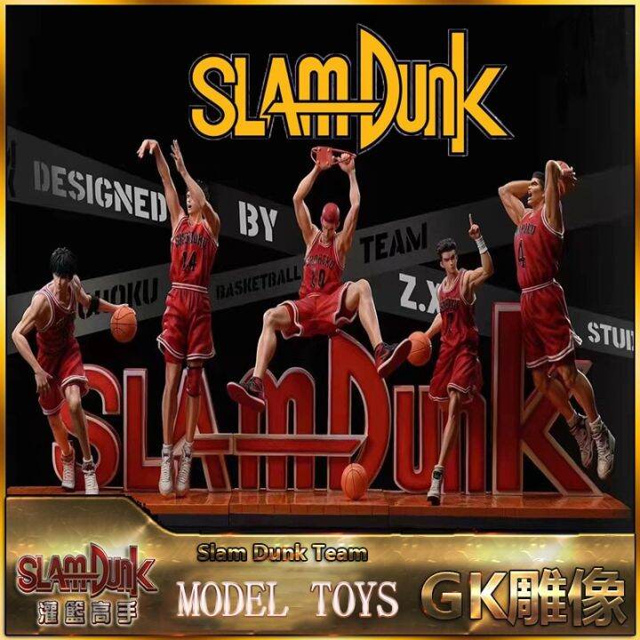 Slam Dunk Sakuragi Hanamichi Anime Action Figures Rukawa Kaede Akagi