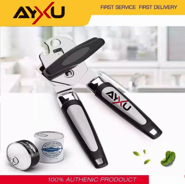 Ayxu High Quality Stainless Steel Cans Opener Professional Ergonomic