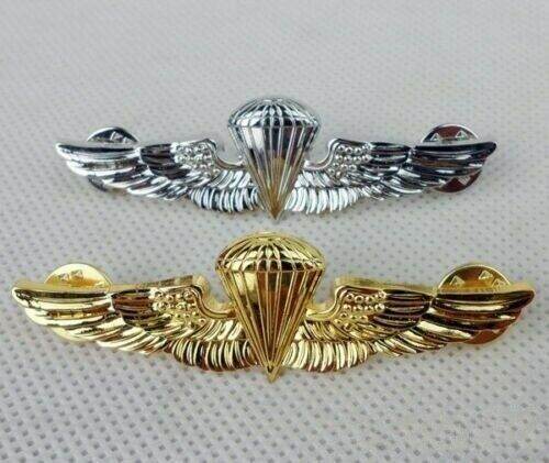 Tomwang2012 TWO U S NAVY MARINE CORPS PARACHUTIST INSIGNIA BADGE PIN