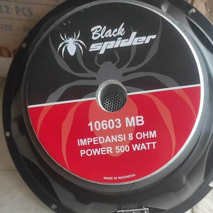 Speaker Midbass Inchi Blackspider Mb Spiker In Midbass