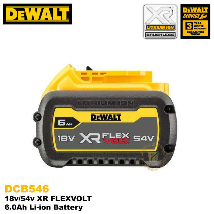 Dewalt Dcb V V Xr Flexvolt Ah Li Ion Battery Lazada