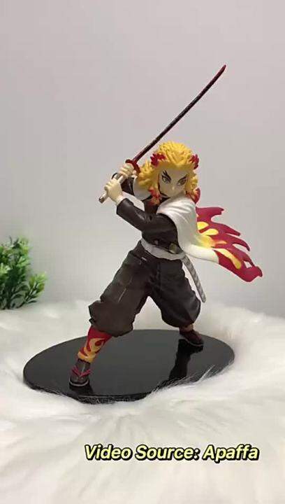 Kimetsu No Yaiba Anime Figure Rengoku Kyoujurou Action Figure Demon